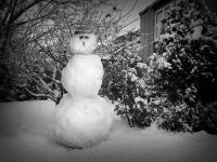 Британка се оплаква в полицията за откраднат снежен човек